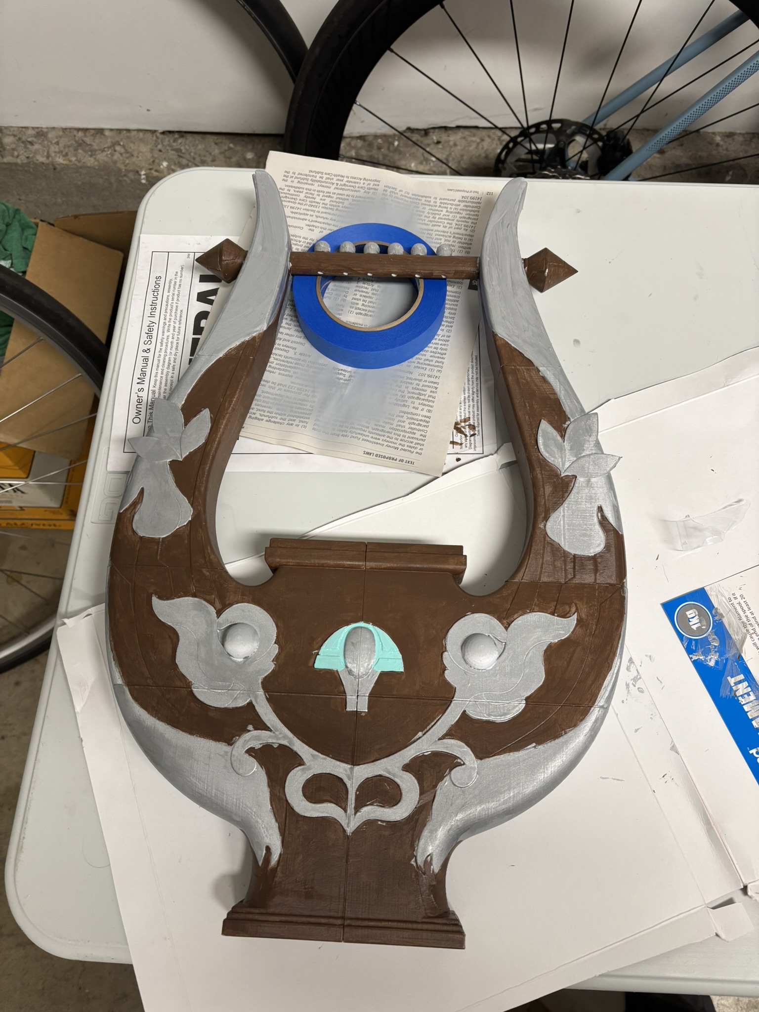 Painted first coat